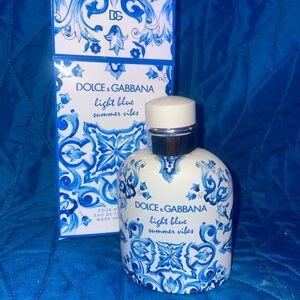 ***SOLD***Dolce & Gabbana Light Blue Summer Vibes - White & Blue
